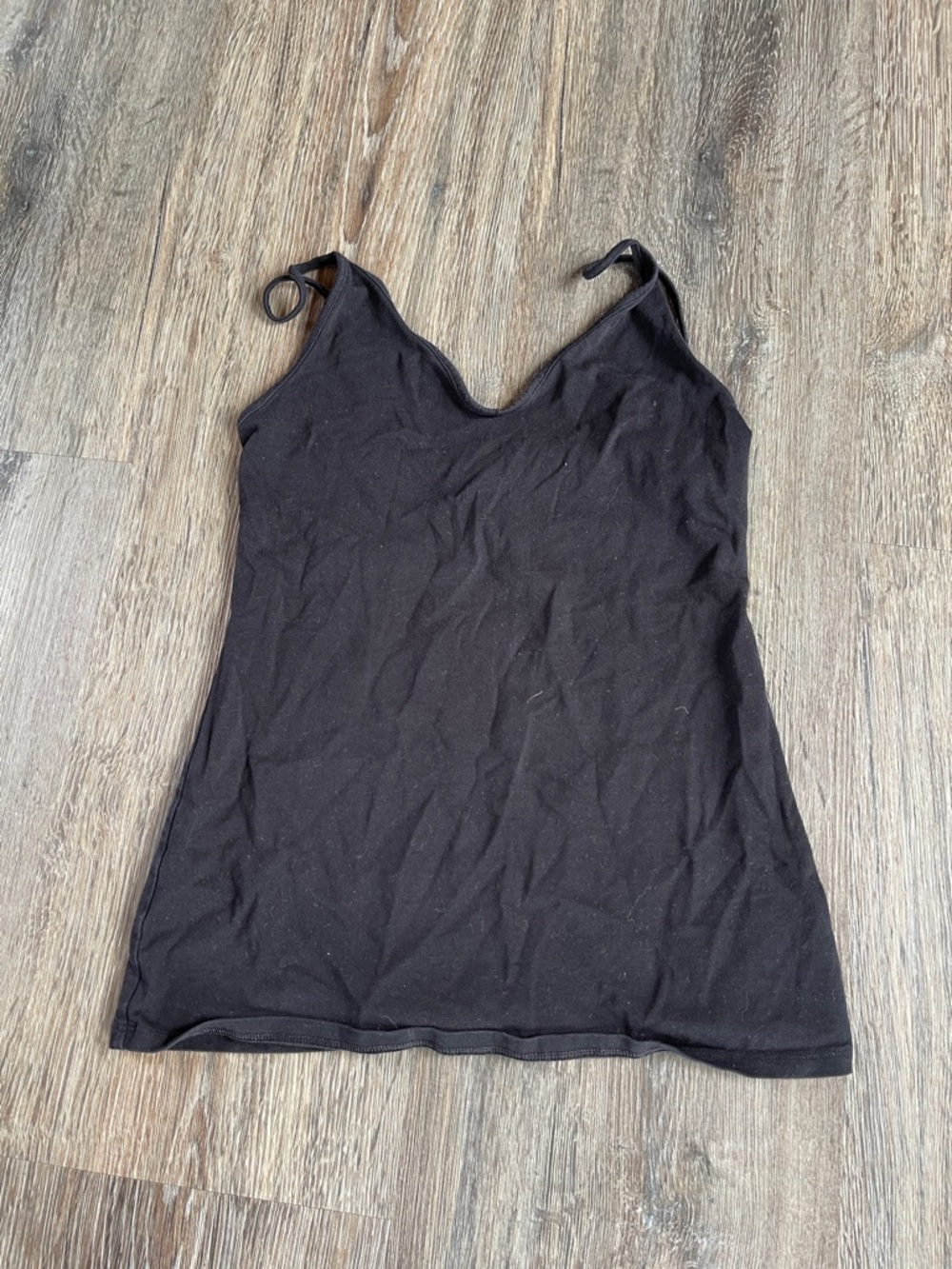 Express Black V-Neck Adjustable-Strap Camisole